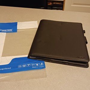 NWT Insten Leather Case Compatible With Apple iPad, Black